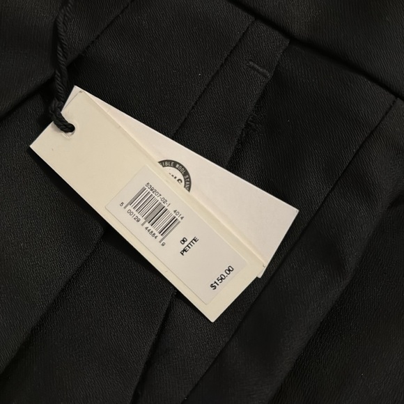 NWT! Banana Republic Black SOHO High-Rise Wide-Leg Wool Pant - Multiple🤎 - Picture 11 of 16